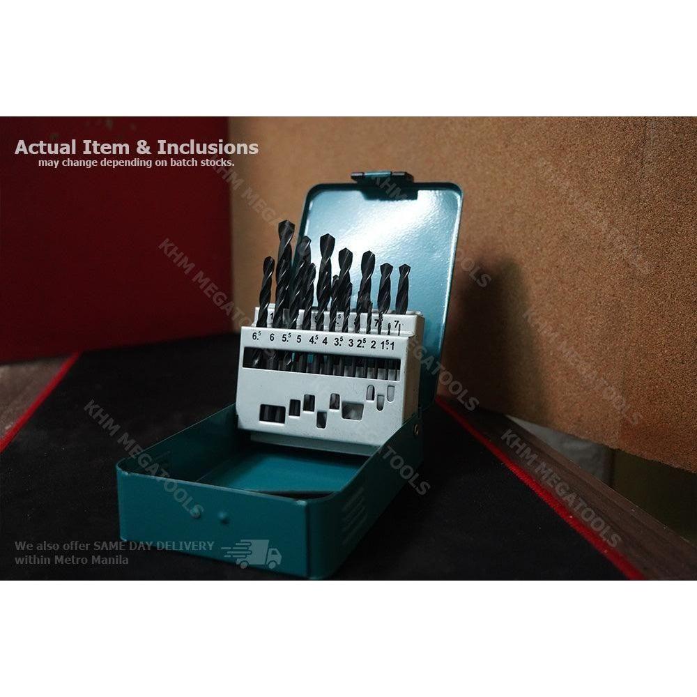 Makita D-54081 HSS-R Metal Drill Bit Set 19pcs. - KHM Megatools Corp. Makita D-54081 HSS-R Metal Drill Bit Set 19pcs. - KHM Megatools Corp.